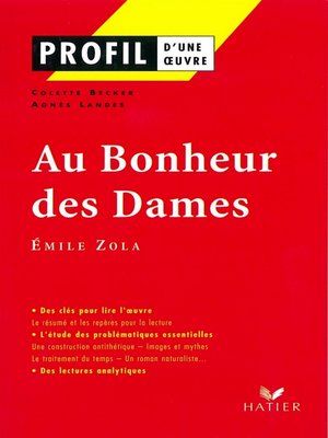 cover image of Profil--Zola (Emile)